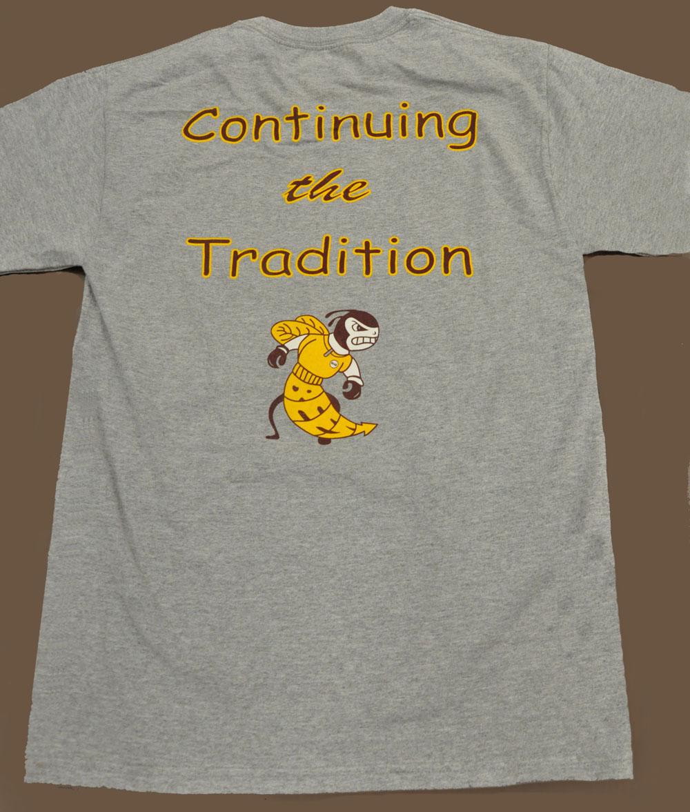BACK OF SHIRT