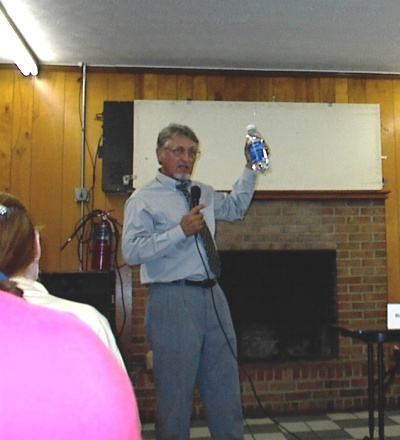 Jason speaking in Asheville in 2003 - Click to Zoom In